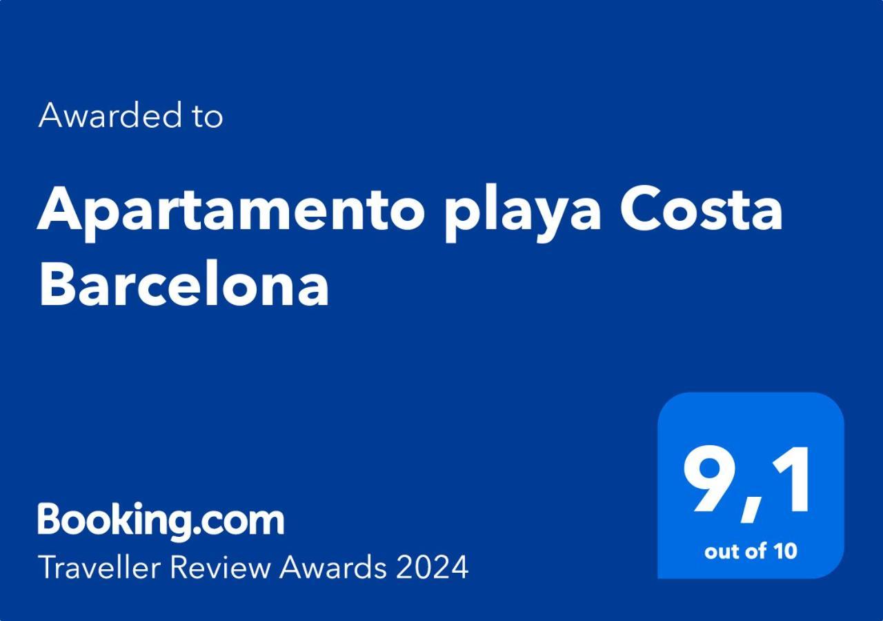 Apartamento Playa Costa Barcelona Malgrat de Mar Buitenkant foto